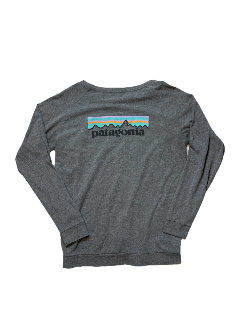 Patagonia Responsibili-Tee Heather Gray Crewneck Short Sleeve Shirt Size M